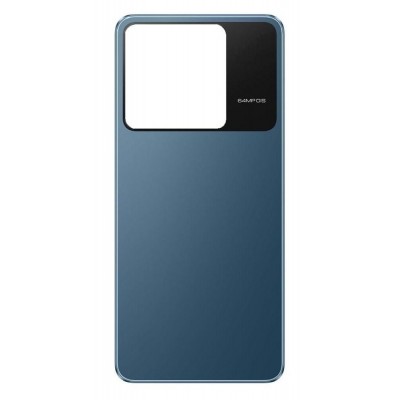 Back Panel Cover For Xiaomi Poco X6 5g Blue - Maxbhi Com