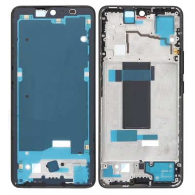 Lcd Frame Middle Chassis For Xiaomi Poco X6 5g White By - Maxbhi Com