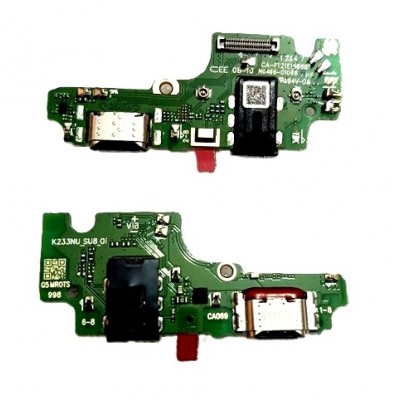 Charging Connector Flex Pcb Board For Lava Storm 5g By - Maxbhi Com