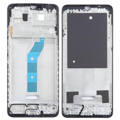 Lcd Frame Middle Chassis For Xiaomi Redmi 13c 5g Black By - Maxbhi Com