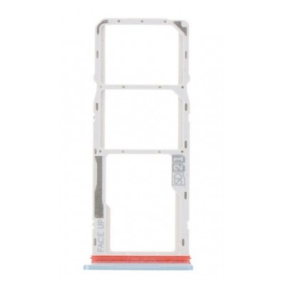 Sim Card Holder Tray For Motorola Moto G24 Power Blue Silver - Maxbhi Com