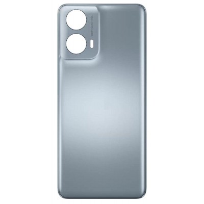 Back Panel Cover For Motorola Moto G24 Power Blue Silver - Maxbhi Com