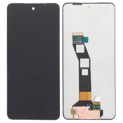 Lcd With Touch Screen For Motorola Moto G24 Power Black By - Maxbhi Com