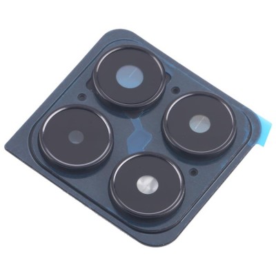 Camera Lens Glass With Frame For Xiaomi Poco X6 5g Black By - Maxbhi Com