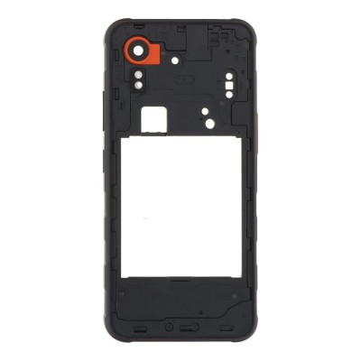 Middle Frame Ring Only For Samsung Galaxy Xcover 7 Black By - Maxbhi Com