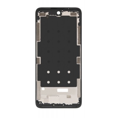 Lcd Frame Middle Chassis For Motorola Moto G 5g 2022 Black By - Maxbhi Com