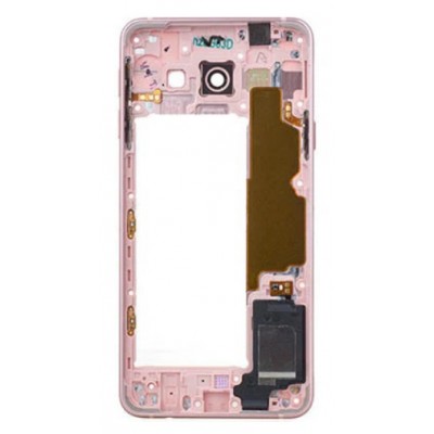 Middle Frame Ring Only For Samsung Galaxy A3 2016 Pink By - Maxbhi Com