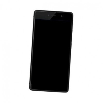 Middle Frame Ring Only for Wiko Fever 4G Black & Gold