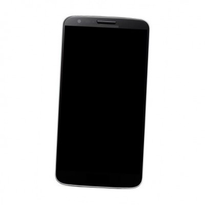 Camera Lens Glass with Frame for LG G2 F320 Black