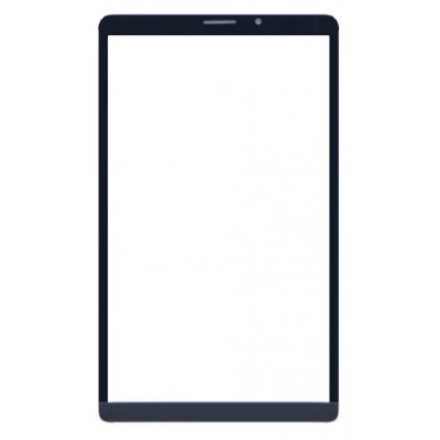 Replacement Front Glass For Lenovo Tab M7 3rd Gen Black By - Maxbhi Com