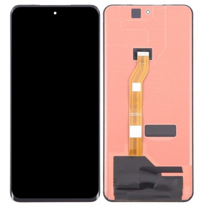 Lcd With Touch Screen For Honor X9b 5g Black By - Maxbhi Com