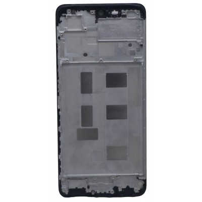 Lcd Frame Middle Chassis For Realme Narzo N55 Black By - Maxbhi Com