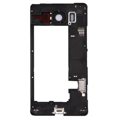 Middle Frame Ring Only For Microsoft Lumia 950 White By - Maxbhi Com