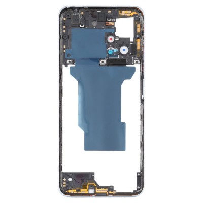 Middle Frame Ring Only For Xiaomi Redmi Note 11t Pro 5g Silver By - Maxbhi Com