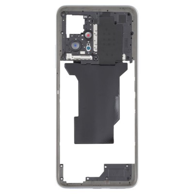 Middle Frame Ring Only For Xiaomi Redmi Note 11t Pro 5g White By - Maxbhi Com
