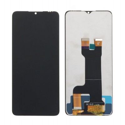 Lcd With Touch Screen For Zte Blade A73 5g Black By - Maxbhi Com