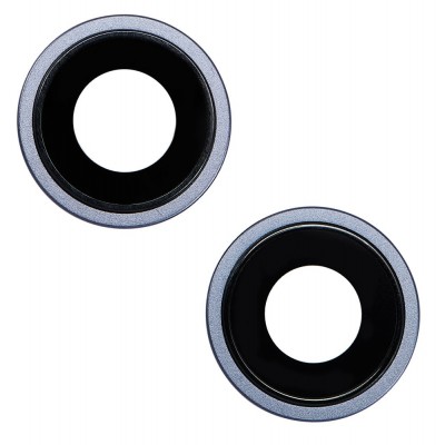 Camera Lens Glass with Frame for Apple iPhone 14 Plus Blue