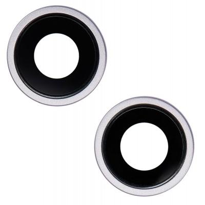 Camera Lens Glass with Frame for Apple iPhone 14 Plus Purple