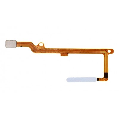 Fingerprint Sensor Flex Cable For Honor X8 Silver By - Maxbhi Com