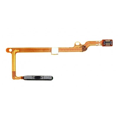 Fingerprint Sensor Flex Cable For Honor X8 White By - Maxbhi Com