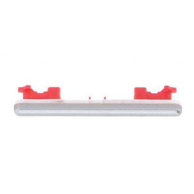 Volume Side Button Outer For Honor X8 White By - Maxbhi Com