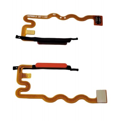 Fingerprint Sensor Flex Cable For Motorola Moto G04 Orange By - Maxbhi Com