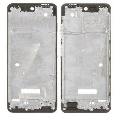 Lcd Frame Middle Chassis For Infinix Hot 40i Black By - Maxbhi Com