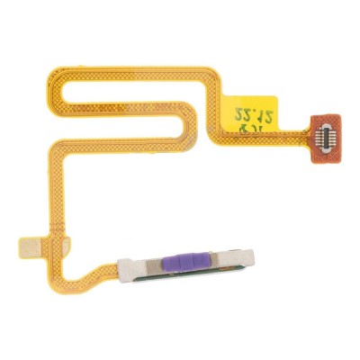 Fingerprint Sensor Flex Cable For Oppo A54s Black By - Maxbhi Com