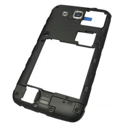 Middle Frame Ring Only For Samsung Galaxy Win I8550 Black By - Maxbhi Com