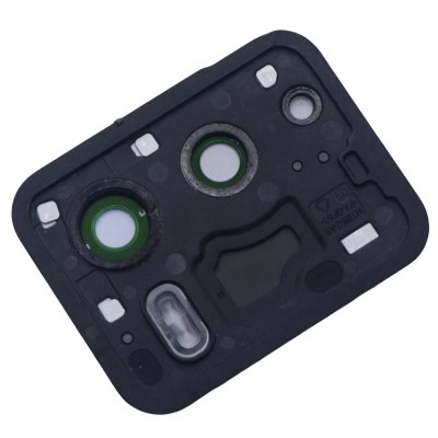 Camera Lens Glass With Frame For Vivo V25 Pro Black By - Maxbhi Com