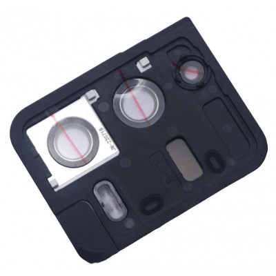 Camera Lens Glass With Frame For Vivo V25 Pro Blue By - Maxbhi Com