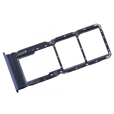 Sim Card Holder Tray For Vivo Y15s 2021 Blue - Maxbhi Com