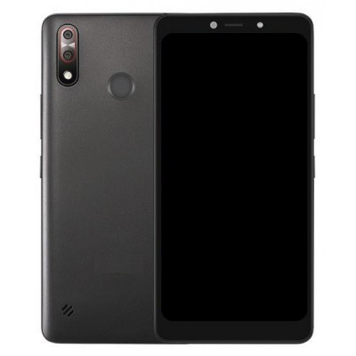 Back Panel Cover For Itel A55 Black - Maxbhi Com