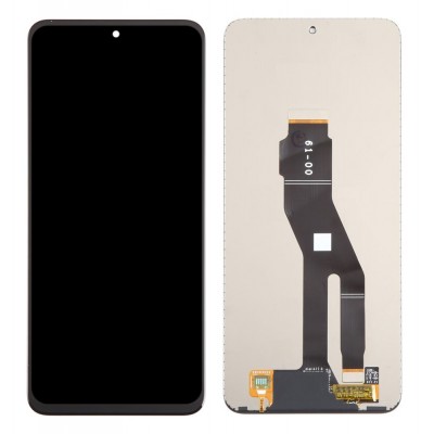 Lcd With Touch Screen For Honor X50i Black By - Maxbhi Com