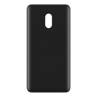 Back Panel Cover For Itel A16 Black - Maxbhi Com