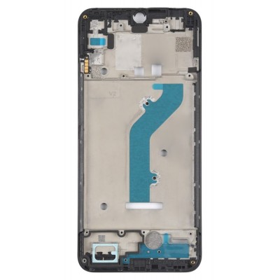 Lcd Frame Middle Chassis For Itel S15 White By - Maxbhi Com