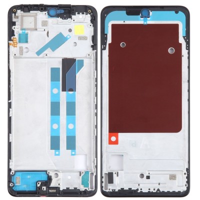 Lcd Frame Middle Chassis For Xiaomi Redmi Note 12 Pro 4g Black By - Maxbhi Com