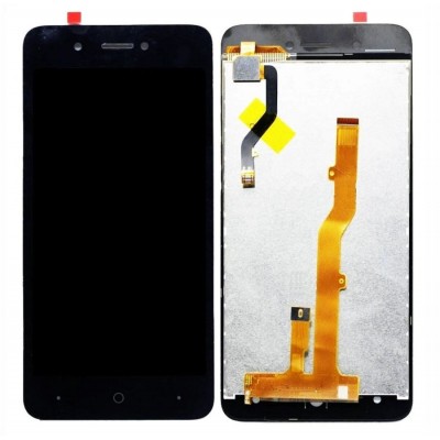 Lcd With Touch Screen For Itel A35 Black By - Maxbhi Com