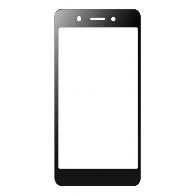 Replacement Front Glass For Itel A16 White By - Maxbhi Com