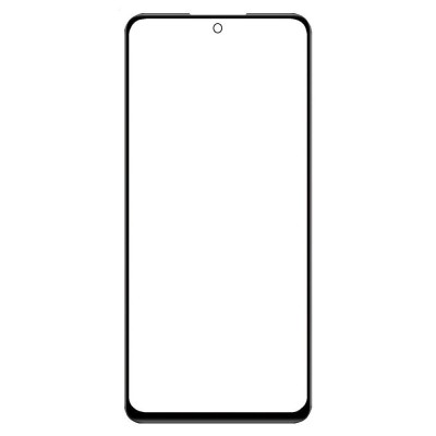 Replacement Front Glass For Xiaomi Redmi Note 12 Pro 4g Grey By - Maxbhi Com