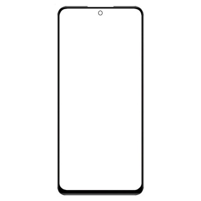 Replacement Front Glass For Xiaomi Redmi Note 12 Pro 4g White By - Maxbhi Com