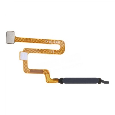Fingerprint Sensor Flex Cable For Xiaomi Redmi Note 12 Pro 4g Black By - Maxbhi Com