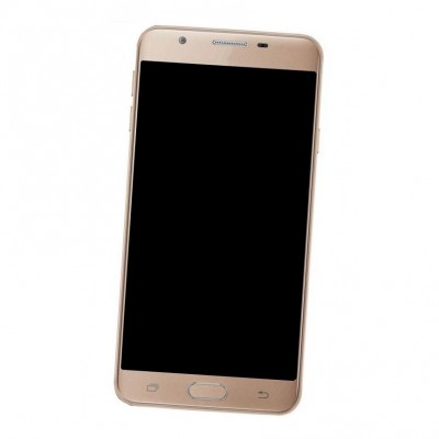 Camera Lens Glass with Frame for Samsung Galaxy On7 2016 Black
