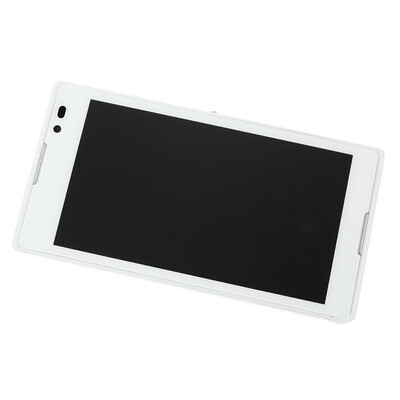Middle Frame Ring Only for Sony Xperia C HSPA Plus C2305 White