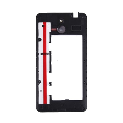 Middle Frame Ring Only For Microsoft Lumia 640 Xl White By - Maxbhi Com