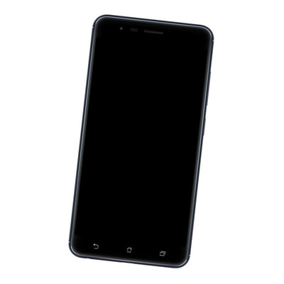 Camera Lens Glass with Frame for Asus ZenFone 3 Zoom ZE553KL Black