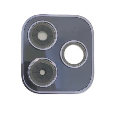 Camera Lens Glass With Frame For Infinix Hot 40i Blue By - Maxbhi Com