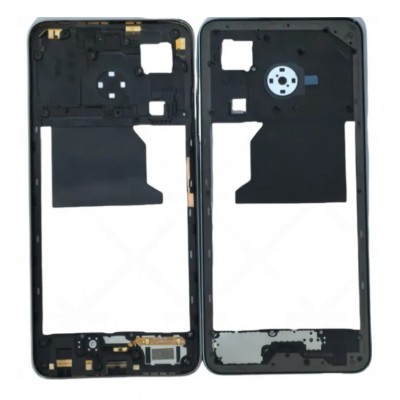 Middle Frame Ring Only For Infinix Hot 40i White By - Maxbhi Com