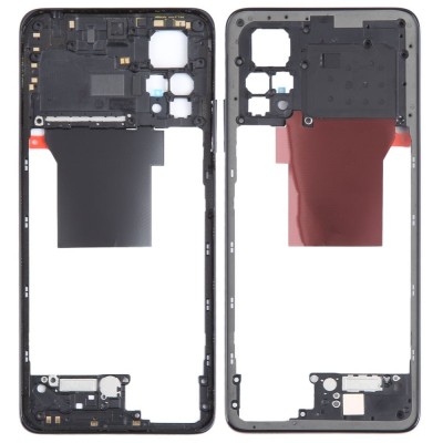 Middle Frame Ring Only For Xiaomi Redmi Note 12 Pro 4g Black By - Maxbhi Com