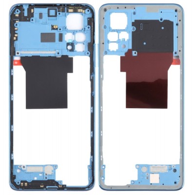 Middle Frame Ring Only For Xiaomi Redmi Note 12 Pro 4g Blue By - Maxbhi Com